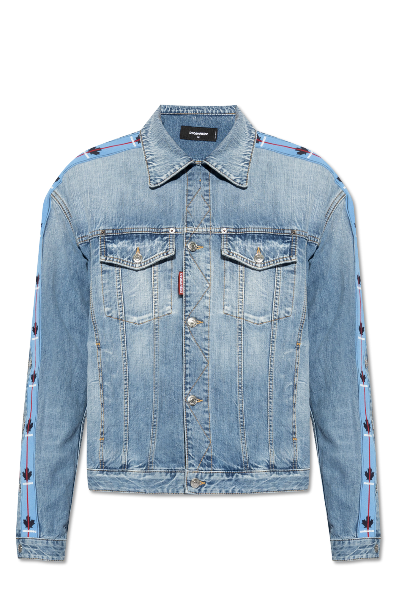 Dsquared denim sale jacket patches